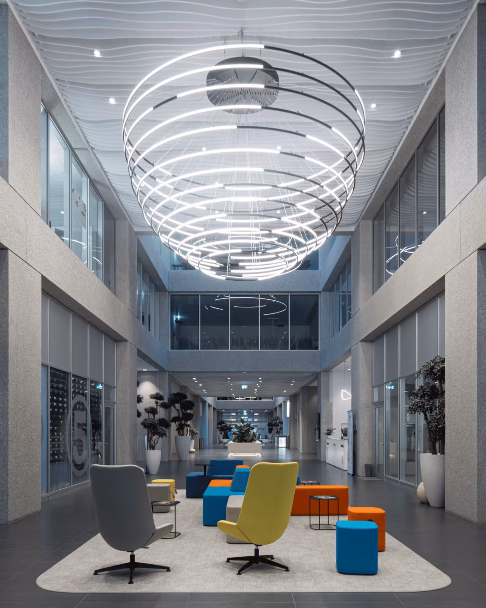 Projet Tempo Genève - éclairage architectural et identité lumineuse par GOGASI